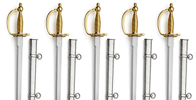 1840 NCO Swords 5 Pack Discount