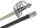Scottish mortuary battle ready reenactment sword
