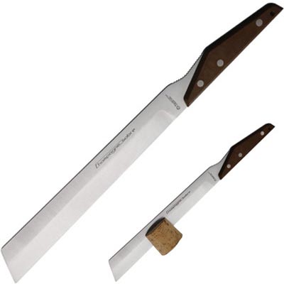 Champagne Saber with Cork Display Stand