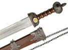 Roman Gladius Sword with Display Stand