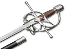 Swept Hilt Rapier Fencing Swords Wood Handle