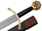 Templar Gold Swords