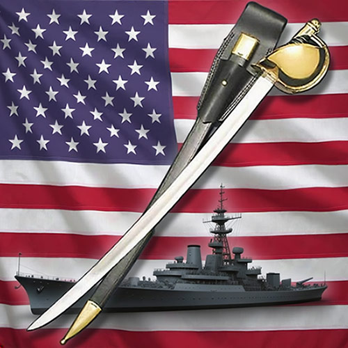 U.S. Naval CPO Cutlass Swords